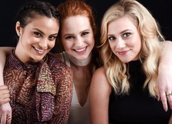 Serial, Riverdale, Kobiety, Przyjaciółki, Camila Mendes - Veronica, Madelaine Petsch - Camila, Lili Reinhart - Betty