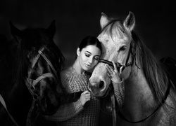 Kobieta, Konie, Przyjaźń