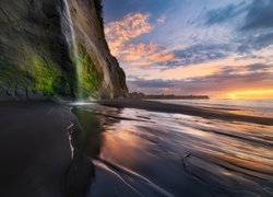 Punkt widokowy White Cliffs Walkway w Nowej Zelandii