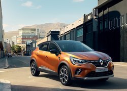 Miedziany, Renault Captur, Czarny, Dach