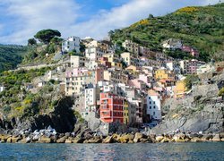 Riomaggiore nad Morzem Liguryjskim