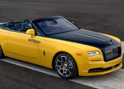 Żółty, Rolls-Royce Dawn, Cabrio