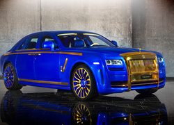 Niebieski, Rolls-Royce Ghost Mansory, 2010