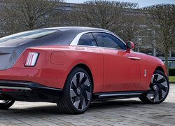 Rolls-Royce Spectre Escapism tył i bok