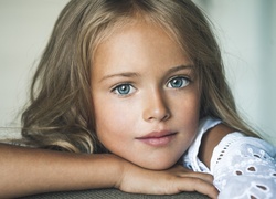 Dziewczynka, Kristina Pimenova, Blondynka, Oczy, Niebieskie