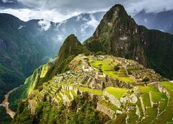 Ruiny miasta Inków Machu Picchu