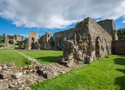 Anglia, Richmondshire, Ruiny, Opactwo, Easby Abbey