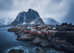 Rybacka wioska Hamnøy na Lofotach