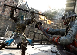 For Honor, Gra, Rycerz Strażnik, Samuraj Kensei, Walka