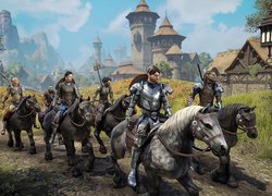 Rycerze na koniach w grze The Elder Scrolls Online High Isle