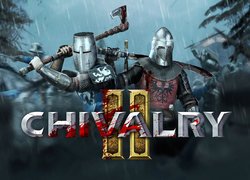 Rycerze z gry Chivalry 2 na plakacie