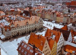 Starówka, Rynek, Domy, Wrocław, Polska