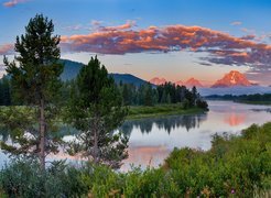 Rzeka Snake River w Parku Narodowym Grant Teton