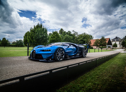 Samochód bugatti chiron