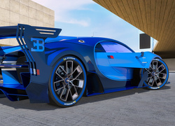 Samochód Bugatti Vision Gran Turismo rocznik 2015