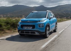 Niebieski, Citroen C3 Aircross, 2017