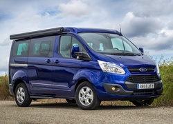 Niebieski, Ford Tourneo Custom, 2016