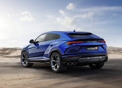 Niebieskie, Lamborghini Urus, SUV, 2018