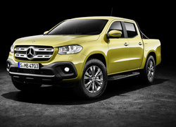 Żółty, Mercedes-Benz X-Class Pick Up, 2017