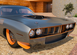 Samochód Plymouth Cuda 426 z roku 1971