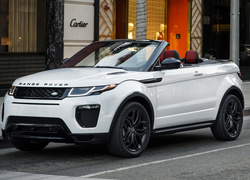 Biały, Range Rover Evoque Convertible SUV, 2017