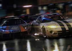 Gra, Assetto Corsa, Samochody, Sportowe, Wyścig, Noc, Ulica