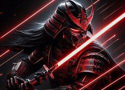 Postać, Samuraj Sith, Zbroja, Miecz, Fantasy