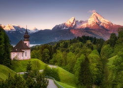 Sanktuarium Maria Gern w Berchtesgaden w Górnej Bawarii