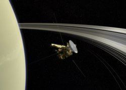 Kosmos, Planeta, Saturn, Satelita Cassini