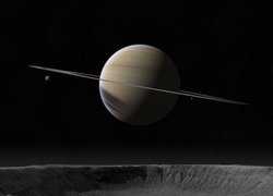 Planeta, Saturn, Pierścień planetarny, Gwiazdy