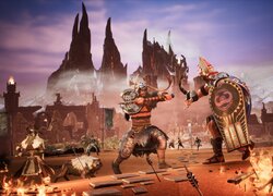 Scena walki z gry Conan Exiles