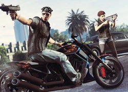 Scena walki z gry Grand Theft Auto 5