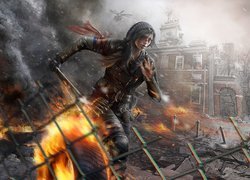 Gra, Homefront The Revolution, Wojna, Ucieczka, Dziewczyna