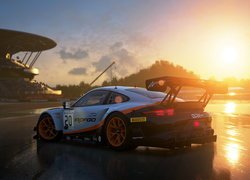 Samochód, Tor, Promienie słońca, Gra, Assetto Corsa Competizione