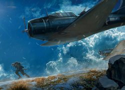 Gra, Battlefield 5, Piechota, Samoloty, Walka, Natarcie