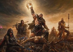 Postacie, Czarodziejka, Łowca demonów, Krzyżowiec, Barbarzyńca, Nekromanta, Mnich, Gra, Diablo Immortal