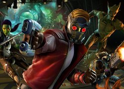 Scena z gry Guardians of the Galaxy: The Telltale Series