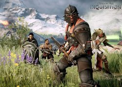 Scena z gry komputerowej Dragon Age: Inkwizycja