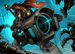 Scena z gry komputerowej Paladins