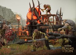Scena z gry Warhammer Age of Sigmar Realms of Ruin