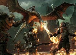 Scena z przygodowej gry akcji Middle-earth: Shadow of War