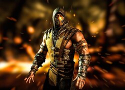 Gra, Mortal Kombat, Ninja, Scorpion