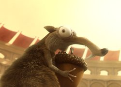 Scrat z żołędziem