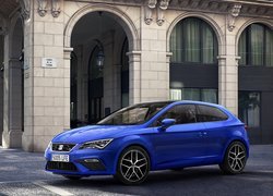 Niebieski, Seat Leon III SC Facelifting, 2017