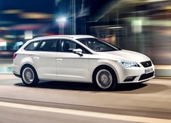 Biały, Seat Leon ST Kombi