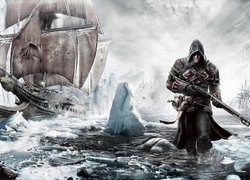 Assassins Creed Rogue, Shay Patrick Cormac, Okręt Morrigan, Góry lodowe