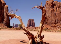 Skały w Monument Valley