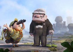 Skaut Russell i dziadek Carl Fredricksen