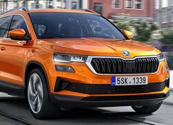 Skoda Karoq przód i bok
