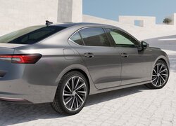 Skoda, Superb, Laurin, Srebrny